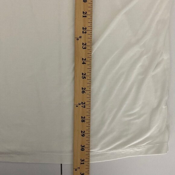 TOMMY JOHN Second Skin T-Shirt WHITE Micro Modal Everyday V-Neck Tee Mens XL - Picture 8 of 8